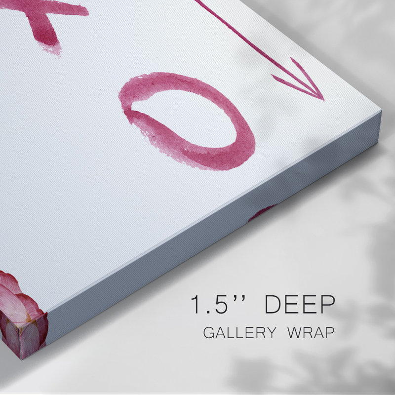 Collection Puppy Valentine, toile tendue A-Gallery, H 24 po x l 36 po