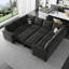 Canapé-lit convertible surdimensionné en U Shavera-801571665