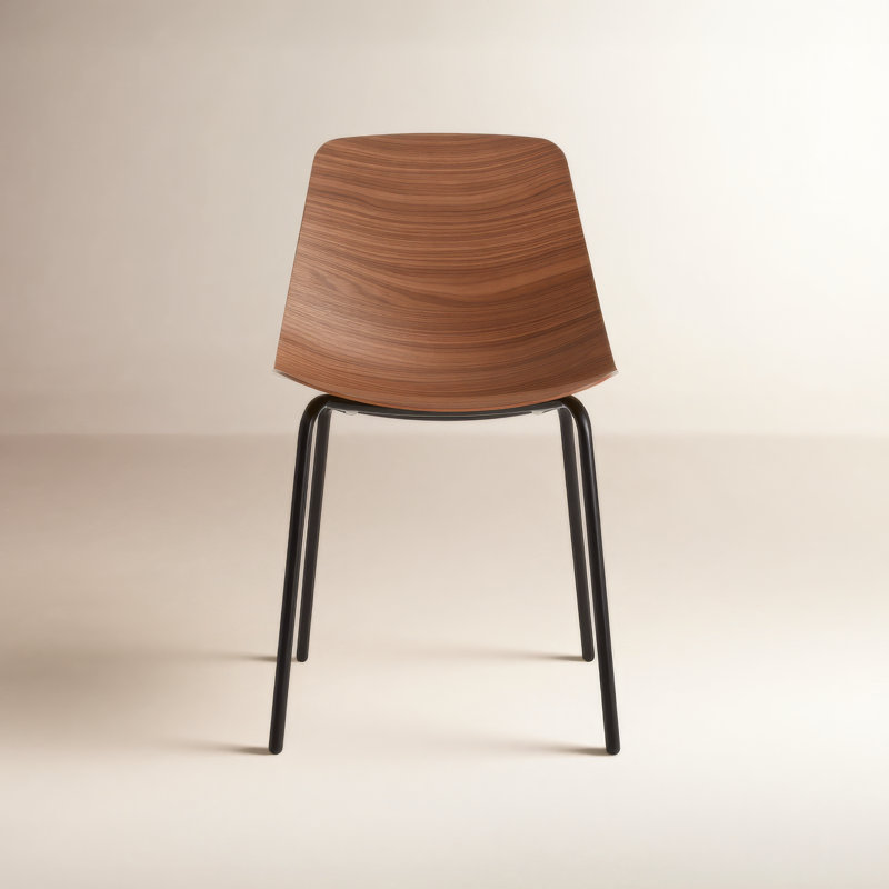 Racer Dining Chair, Walnut