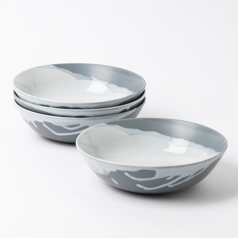 Ensemble de bols en porcelaine ALOFMO, Blue