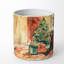 Christmas Tree Scented Tumbler Candle with Ceramic Holder