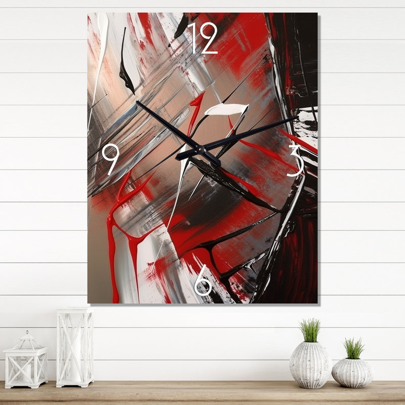 Horloge murale Afprès Jazz III - Music Jazz, H 32 po x l 24 po x P 1 po
