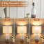 Lampe de table en céramique 23,5 po pour salon / chambre à coucher Chanise-960378111