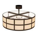 Barnabas 6 - Light Semi Flush Mount