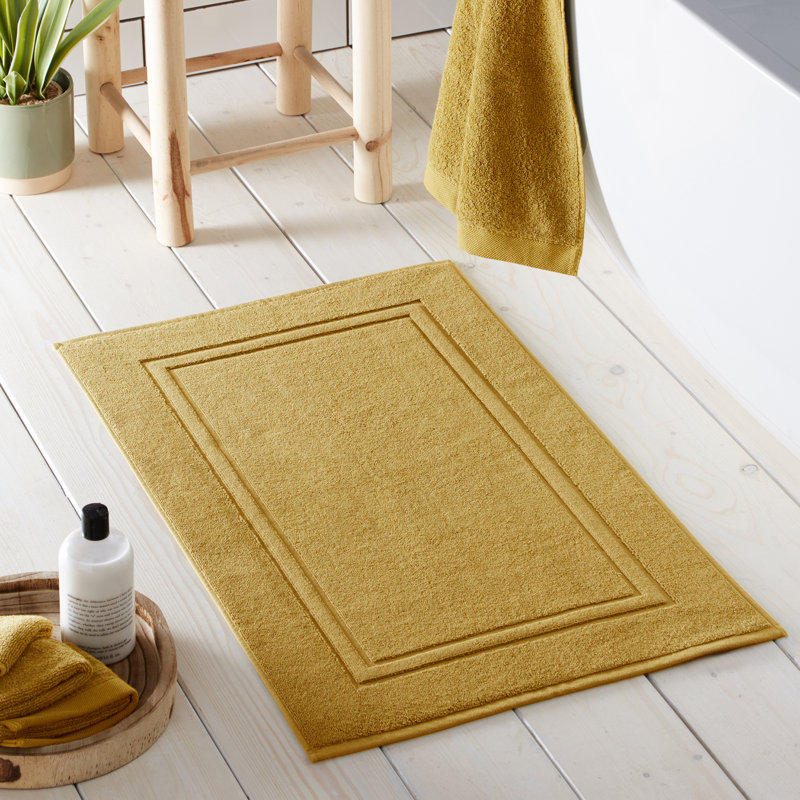 Abode Eco Non-Slip Bath Mat, Ochre