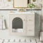 Meuble-lavabo 24 po avec lavabo en céramique-806812843