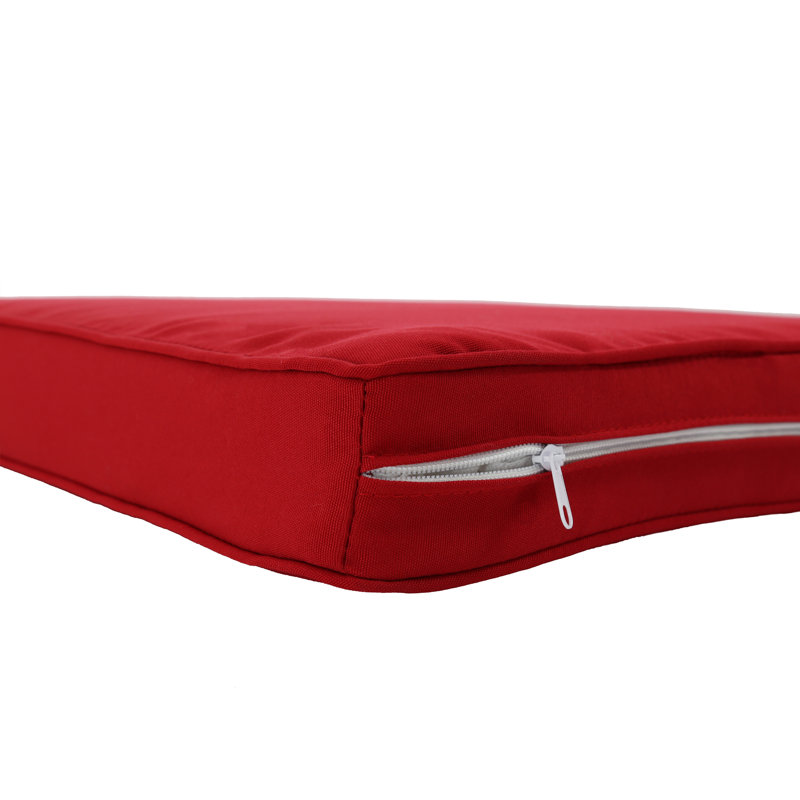 Ensemble de coussins de rechange pour l'intérieur/l'extérieur, Rouge