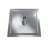 Ascend Ultra-Thin Square Shower Head - 8 in., Chrome-123125555-121869646