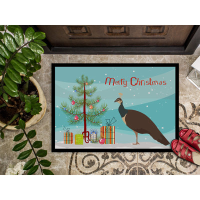 Lea Non-Slip Christmas Outdoor Doormat