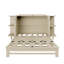 Armoire-lit en bois de pin massif avec station de charge et 2 tablettes ouvertes-1380467711-1380467704