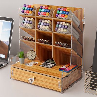 MDF Desk Organiser