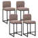 Chenille Bar Stool For Smart Life Set Of 4