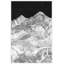 White Peaks 1 Painting by Thom Filicia