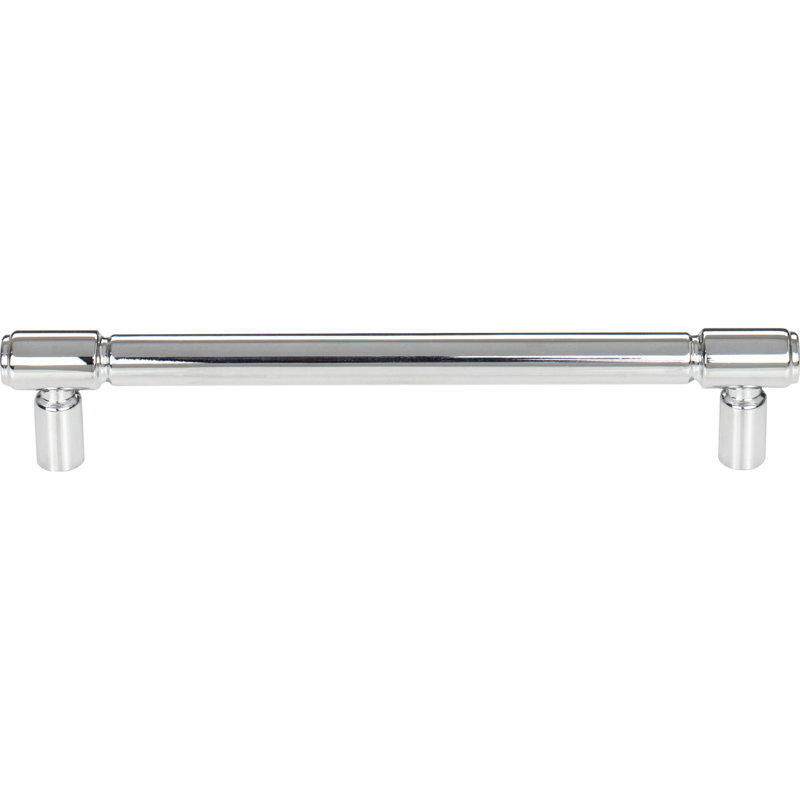 Clarence 12" Center to Center Bar pull, Polished Chrome, 6 5/16" Center to Center