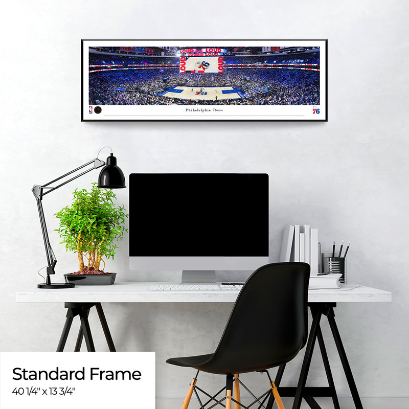 Philadelphia 76ers, Tipoff - Standard Frame, Framed without Mat