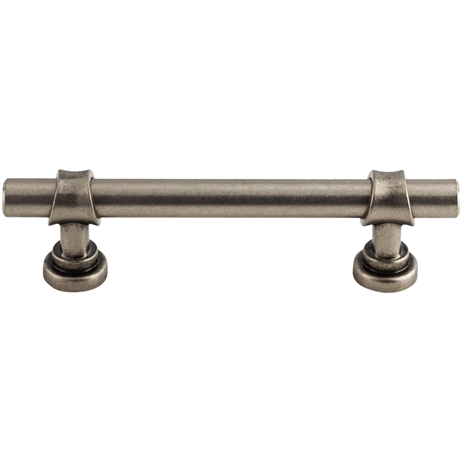 Bit 3 3/4" Center to Center Bar Pull, Pewter Antique