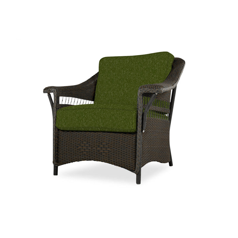 Nantucket Outdoor Lounge Chair, Beach Navy, Mink