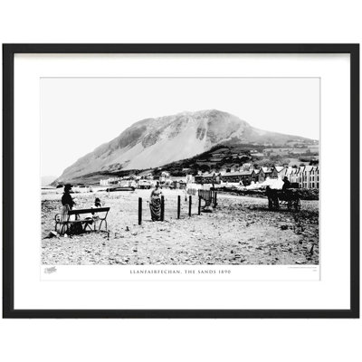 Llanfairfechan, The Sands 1890 - Single Picture Frame Print