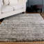 Tapis gris à motif abstrait Raney-197860746