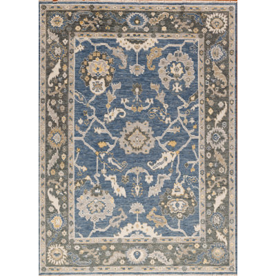 Cascade Hand Knotted Wool Area Rug