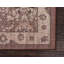 Tapis brun à motif floral Kashan-40284853