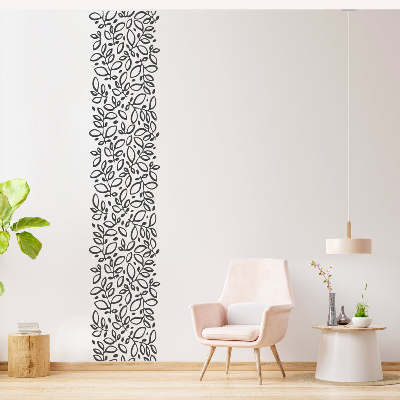 Non-Wall Damaging Wall Decal, Gray