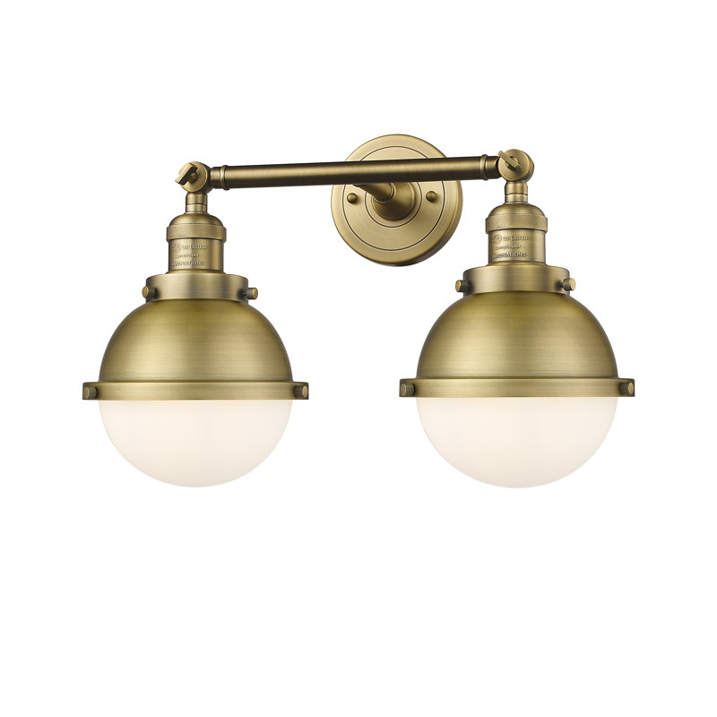 Shauna 2 - Light Vanity Light, LED, Brushed Brass, Clear