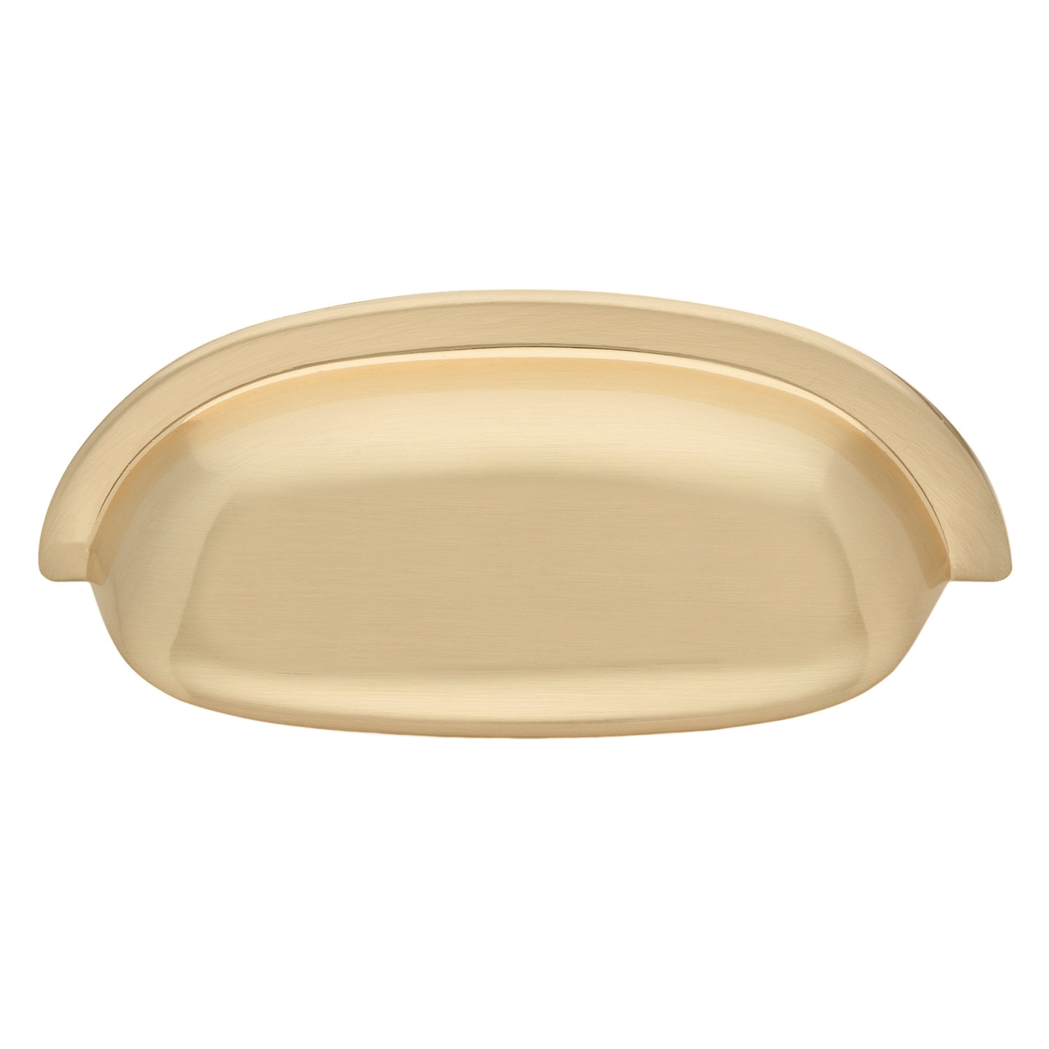 Cup Bin Cabinet Pull, Champagne Gold