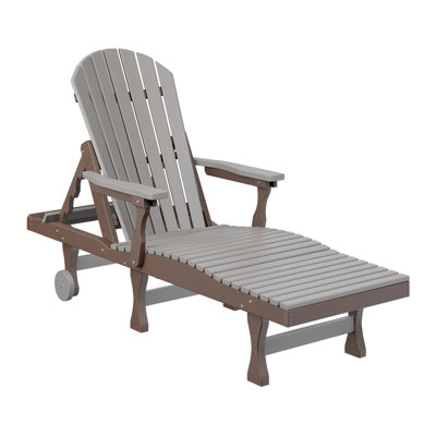 Comfo Back Outdoor Chaise Lounge