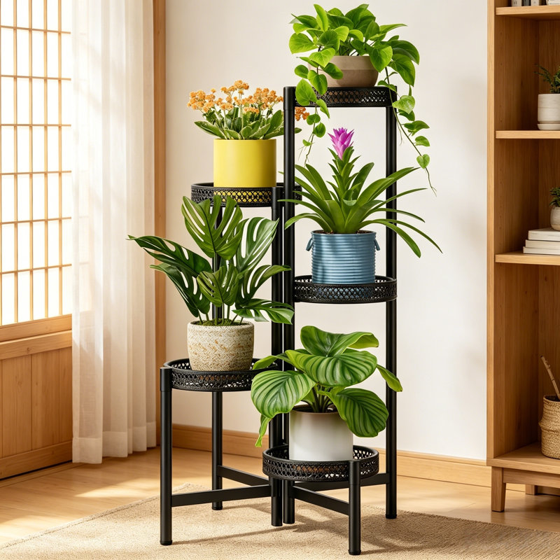 Plant Stand, Black