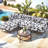 Equulei 4-Piece Outdoor Sofa Seating Group
