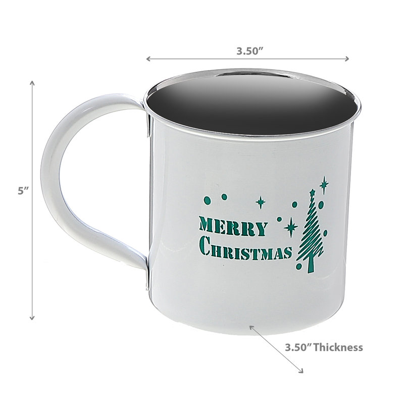 Grande tasse à café en acier inoxydable Hamera