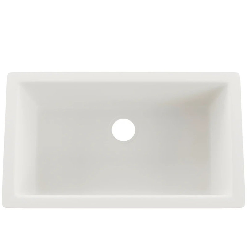 Évier de cuisine en granite Novatto, Blanc