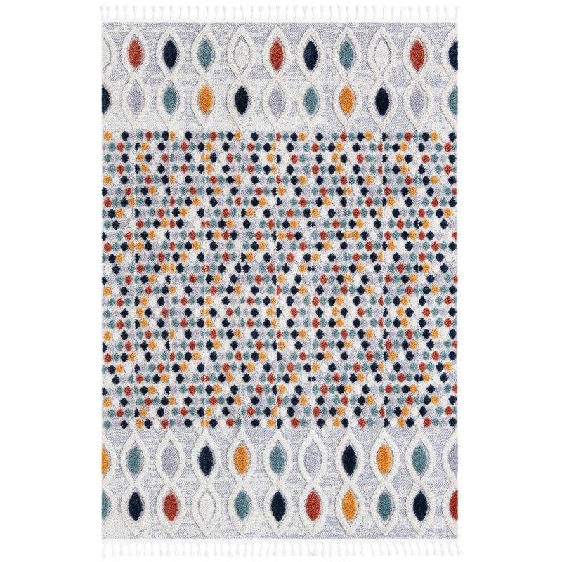 Shibani Abstract Indoor Rug, Rectangle 7'1" x 10'