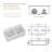 32" L ×19" W Ceramic Double Bowl Undermount Kitchen Sink with Sink Grid and Strainer