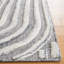 Tapis gris foncé / ivoire fait à la main Seri-656760447