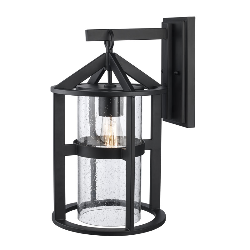 Applique murale d'extérieur 1 lumière Adelmira, H 16,9 po x l 8,5 po x P 10,6 po