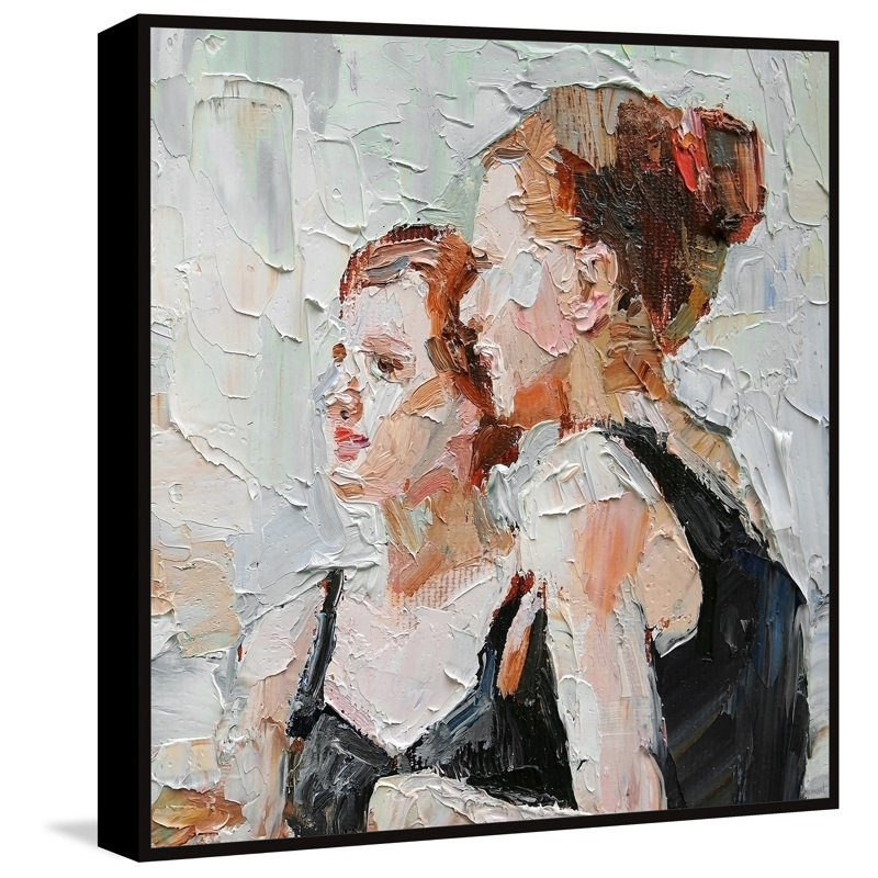Better Together - Painting on Canvas, 51cm H x 51cm W x 3.81cm D