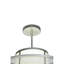 Luminaire suspendu cylindrique unique à 4 lumières