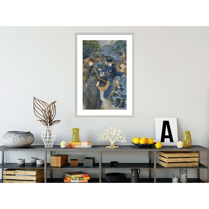 «The Umbrellas» par Pierre-Auguste Renoir, impression giclée encadrée, 41,5 po H x 28,96 po L