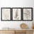 " Neutral Botanical Study IV " 3 - Pieces-1985761735-1985761733