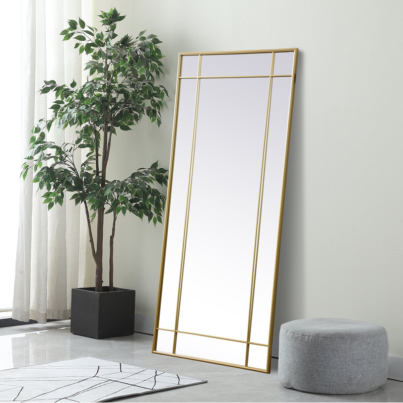 Miroir mural Chancey, Laiton, H 70 po x l 30 po