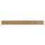 Tablette de cheminée moderne en bois 72 po avec roseaux cannelés Modern Ember Alfama -105011075-105011072