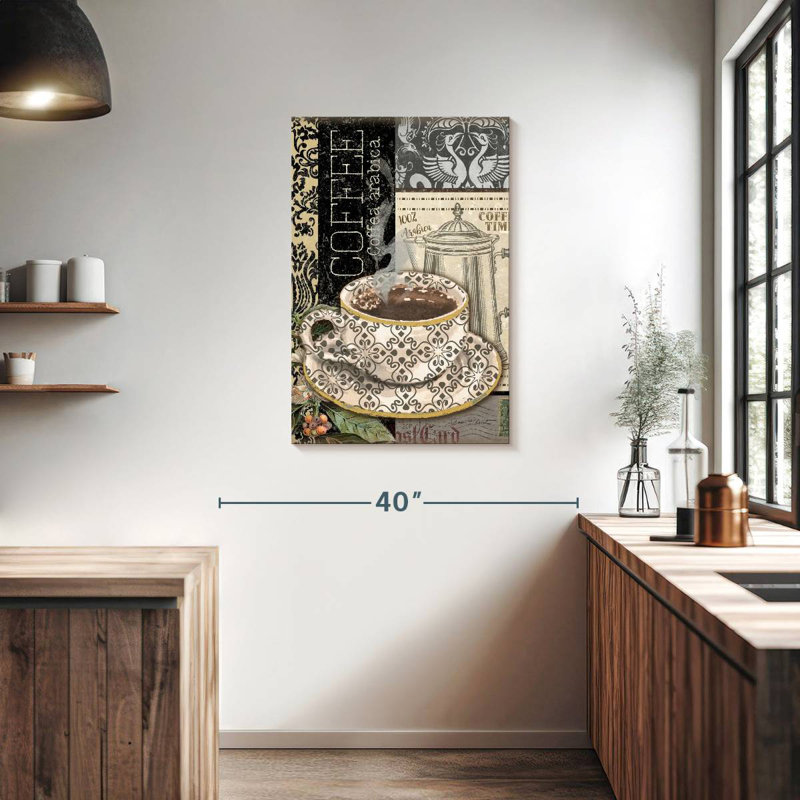 Tergel Coffee Art, 36" H x 24" W