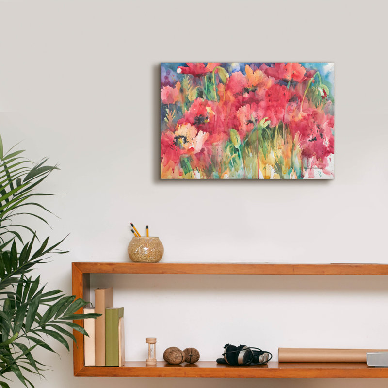 Art mural sur toile Winston Porter «Color Craze» par Annelein Beukenkamp, H 12 po x l 18 po x P 0,75 po
