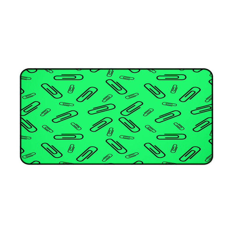 Polyester Desk Pad, 14.4x12.1