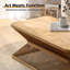 Table basse Mid-Century moderne (table incluse seulement)