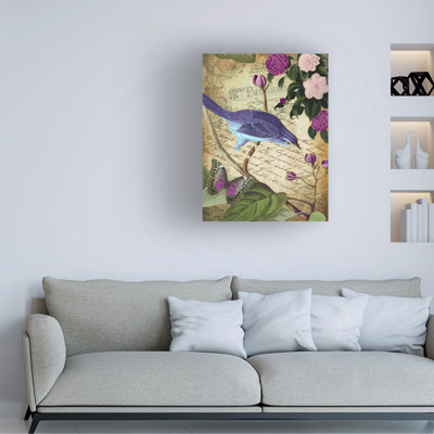 Bolog Sasha Petals And Wings Ii Canvas Art