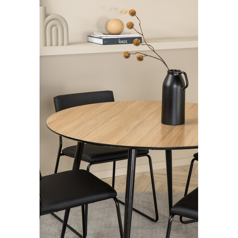 Alai 4 - Person Steel Dining Set