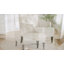 Fauteuil capitonné en polyester H 29 po avec garniture cloutée et coussin HIMO-2003792013
